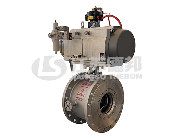 6111HJ保溫夾套雙偏心半球閥